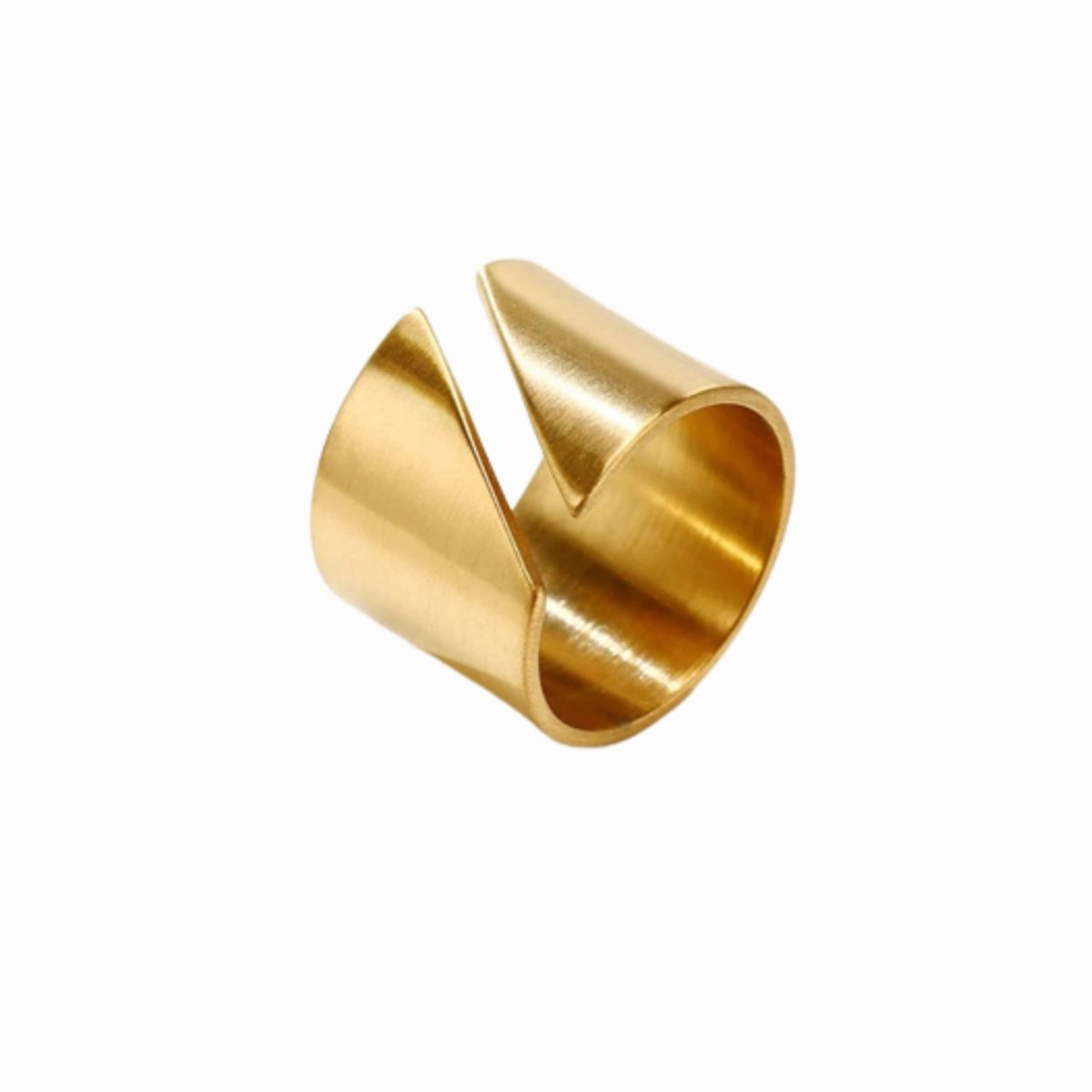 Anillo Hips Baño en Oro de 18k