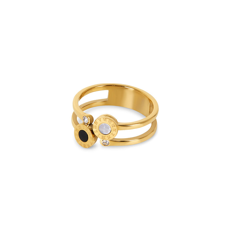 Anillo Venice Baño en Oro de 18k