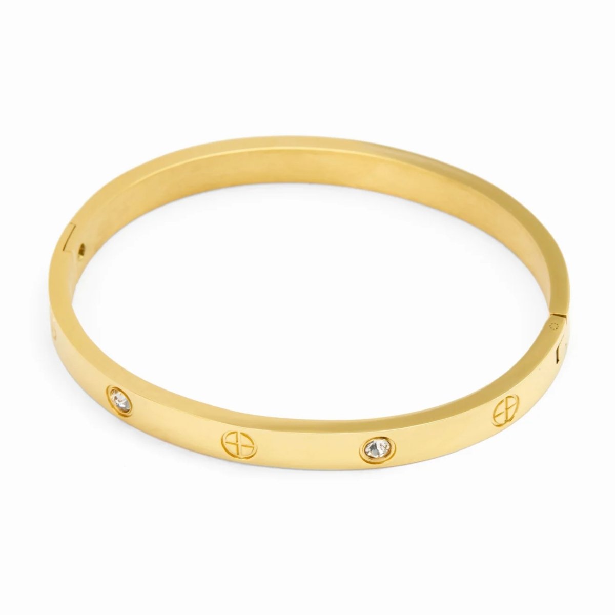 Bracelete Classic Inspirion Banhado em Ouro 18k