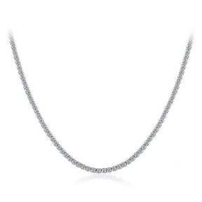 Colar Riviera Choker Prata